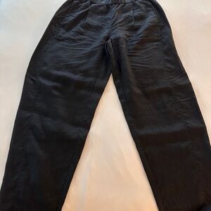 Eileen Fisher Black Joggers